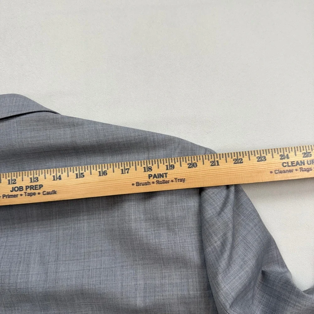 Ted Baker London Mens 50R Slim Fit Wool Blend Suit Jacket Blazer Gray TB310JS